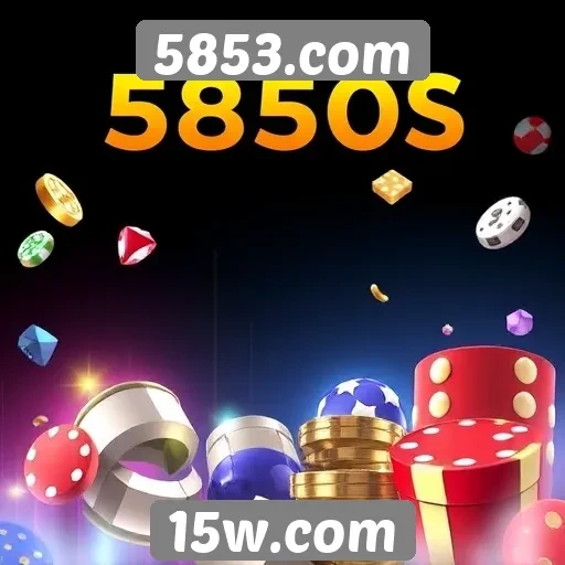 Exploração das ofertas de jogos no 5853.com